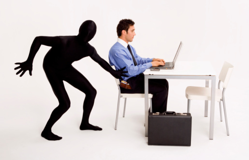 Man sitting on a desk
